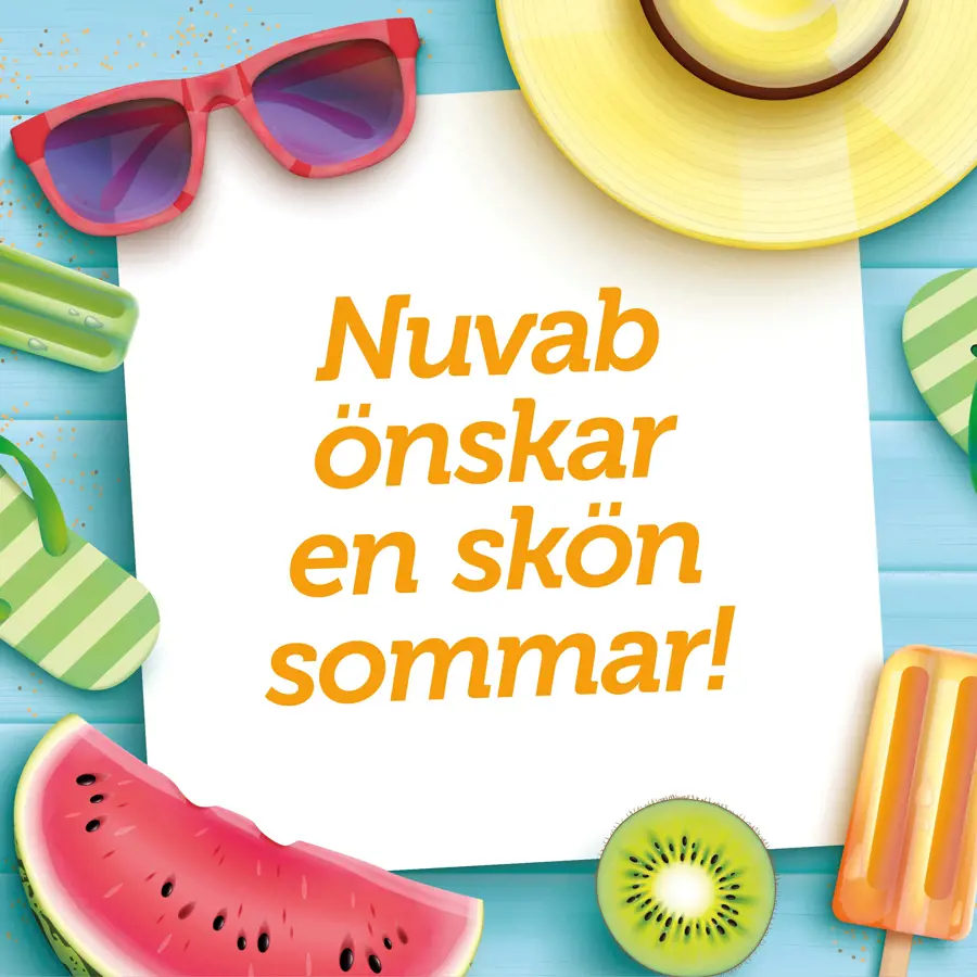 Semesterstängt på Nuvab