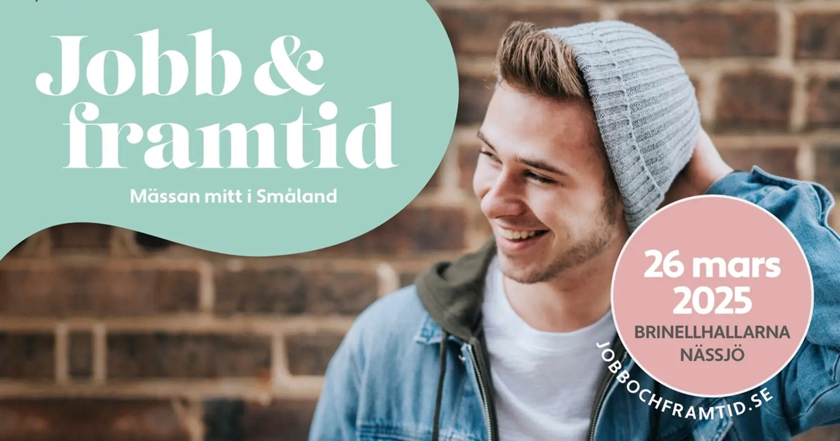 Jobb & framtid 2025 – mässan mitt i Småland!