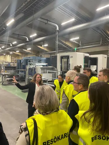 Företagsbesök på Hydal Aluminium Profiler AB