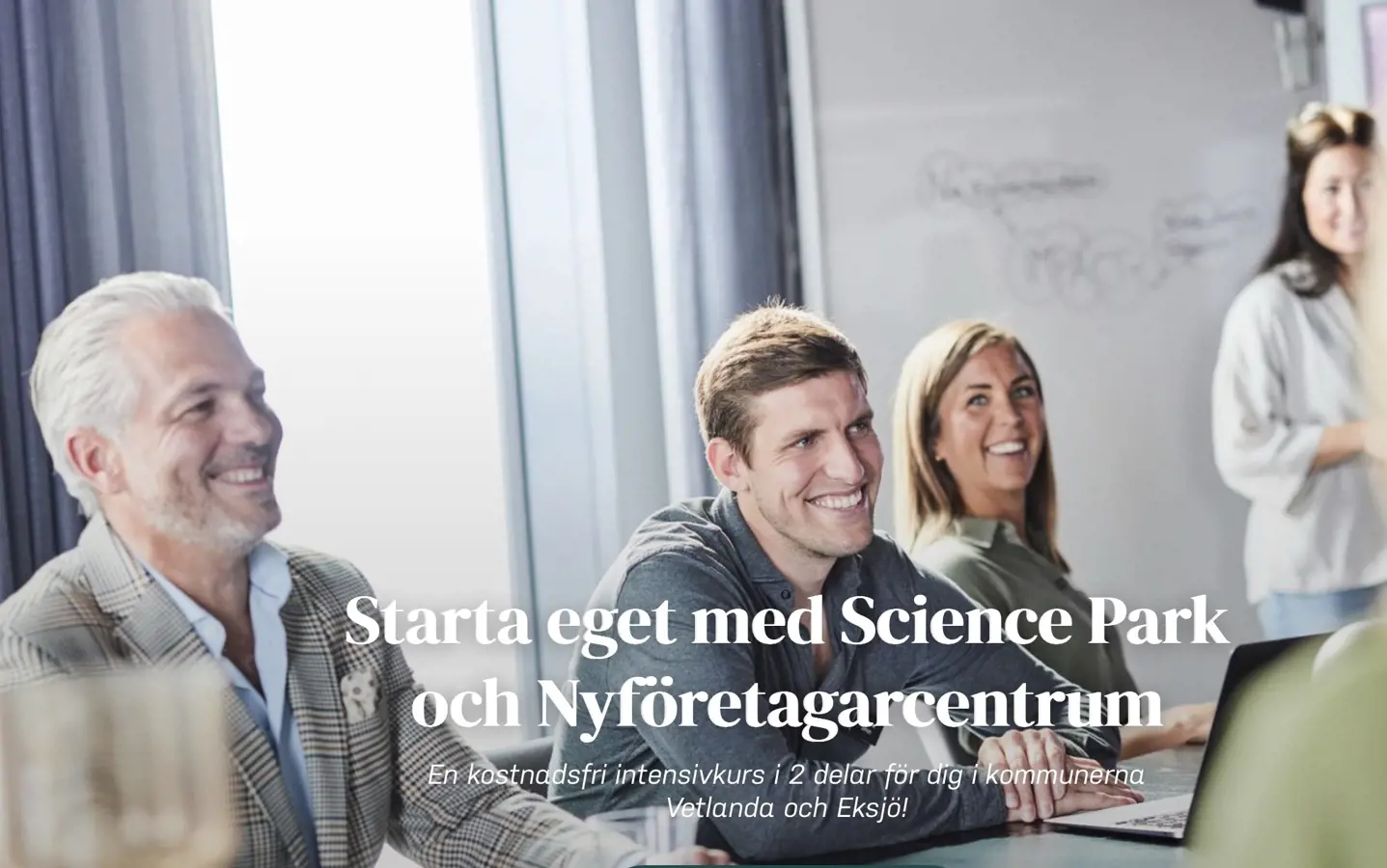 Starta eget med Science Park och Nyföretagarcentrum